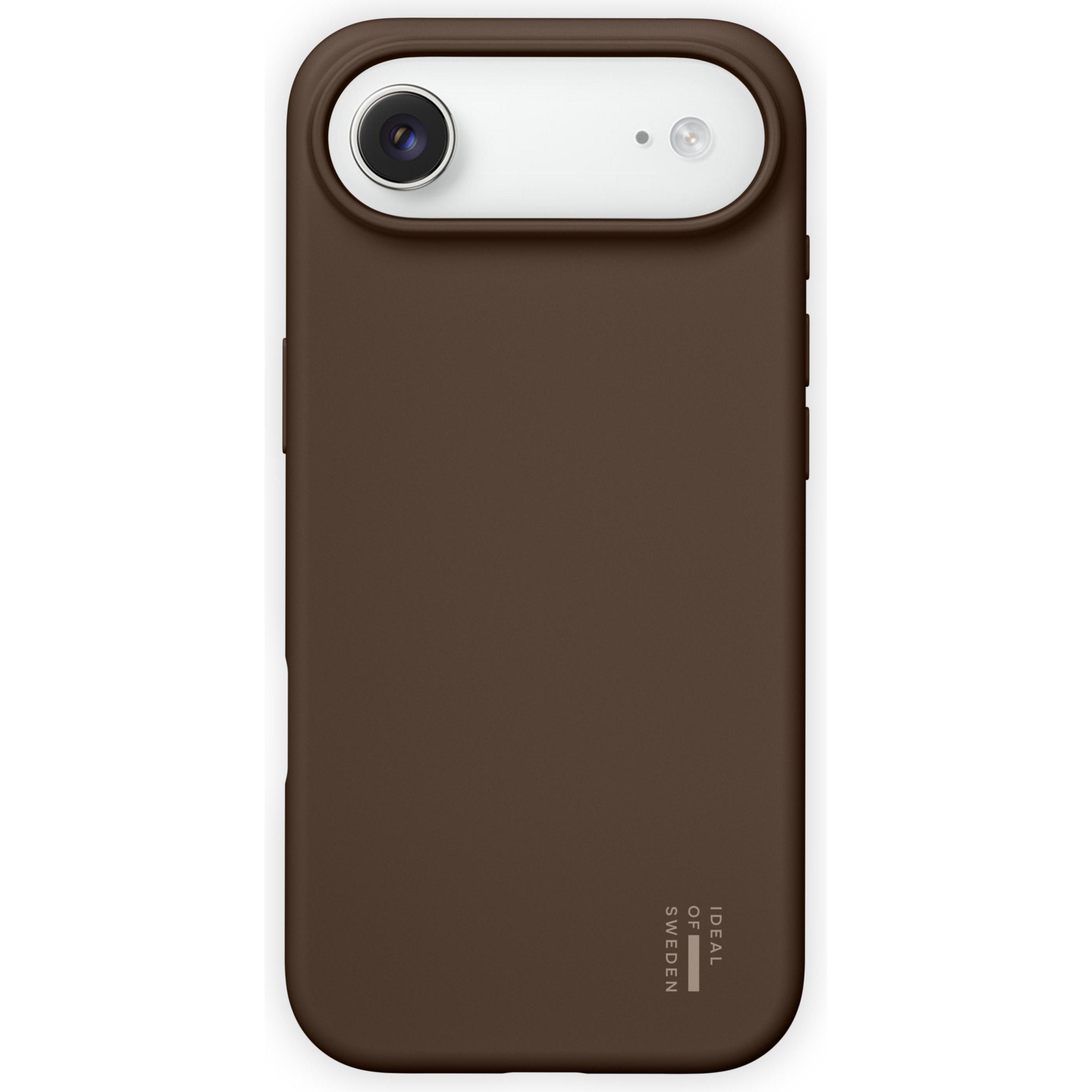 iDeal Of Sweden iPhone 17 Air Silicone Case - Mocha Mousse (Apple iPhone 17 Pro), Cover smartphone, Marrone