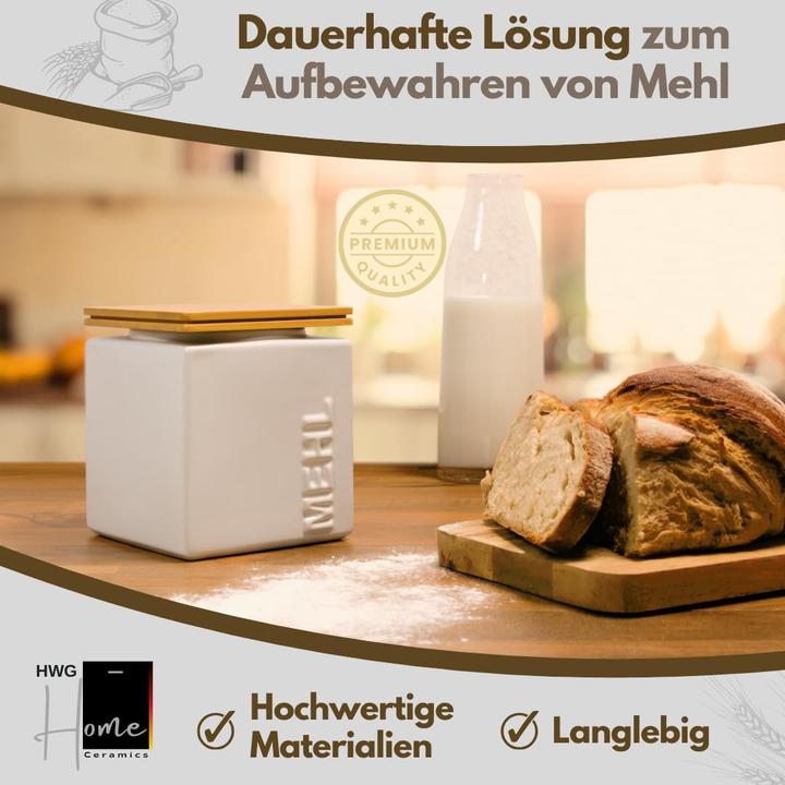 Produktbild HWG Luftdichter Mehlbehälter (2 l)