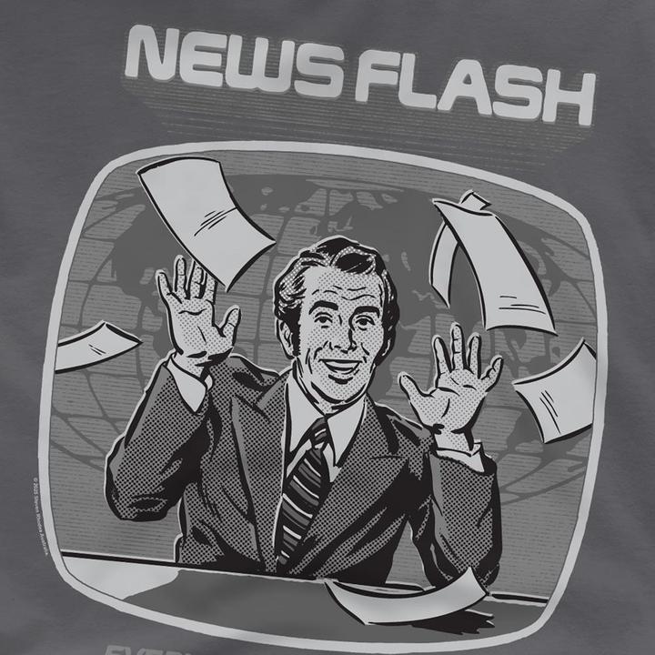 Produktbild Steven Rhodes Newsflash TShirt (L)