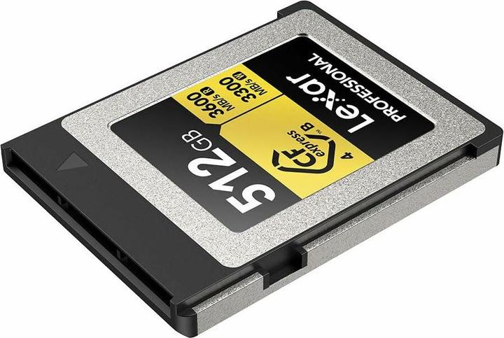 Actual product image Lexar Professional Gold 4.0 (512 GB, CFexpress type B)