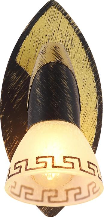 Image du produit Globo Projecteur NOVARA, or patiné, verre, 5449-1 (E14)