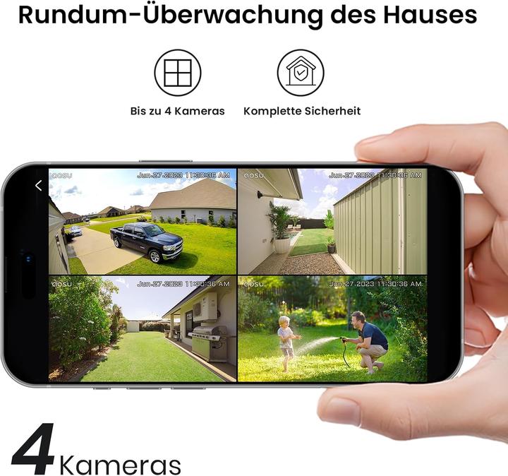 Actual product image Aosu 2K Überwachungskamera für Homebase (2304 x 1296 Pixels)