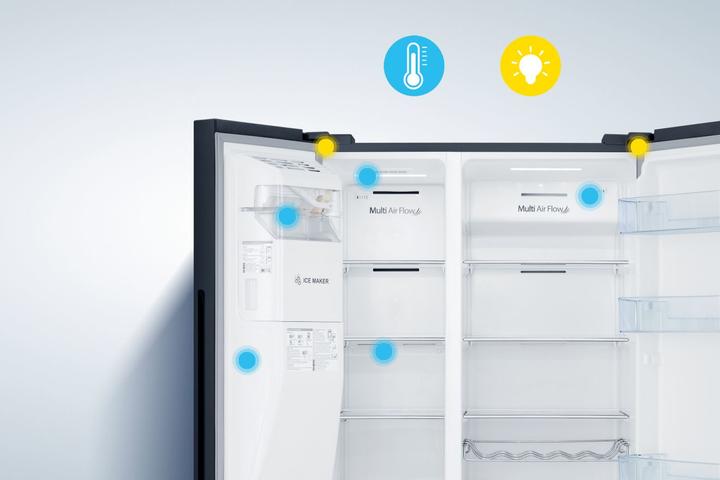 Immagine prodotto Hisense RS694N4TFE Frigorifero combinato Side-by-Side Freestanding E (562 l)