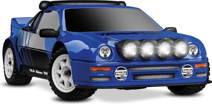 Produktbild Traxxas Ford RS200 MINI-Rally blau VXL-Power 4x4 RTR Brushless, HD-Teile, mit 2S Lipo/Lader (RTR Ready-to-Run)