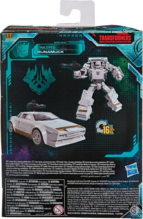 Image du produit Transformers Tra Gen Wfc E Deluxe Runamuck
