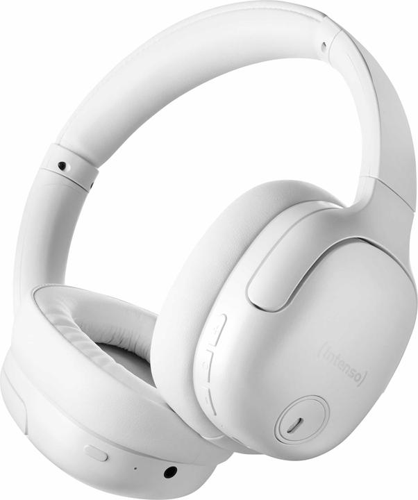 Immagine prodotto Intenso Cuffie over-ear O400HA - Cancellazione attiva del rumore ibrida, fino a 75 ore di autonomia e B (ANC, 75 h, Senza fili)
