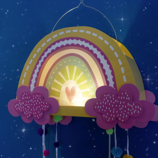 Produktbild Ursus Laternen-Bastelset "Cute Rainbow"