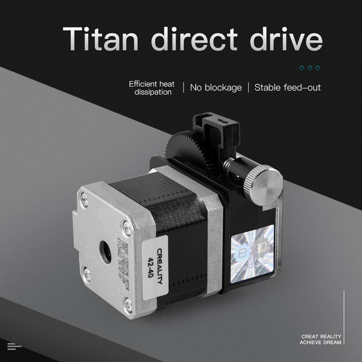 Actual product image Creality Genuine E3D Titanium Extruder Kit 1.75mm for CR-10 V2