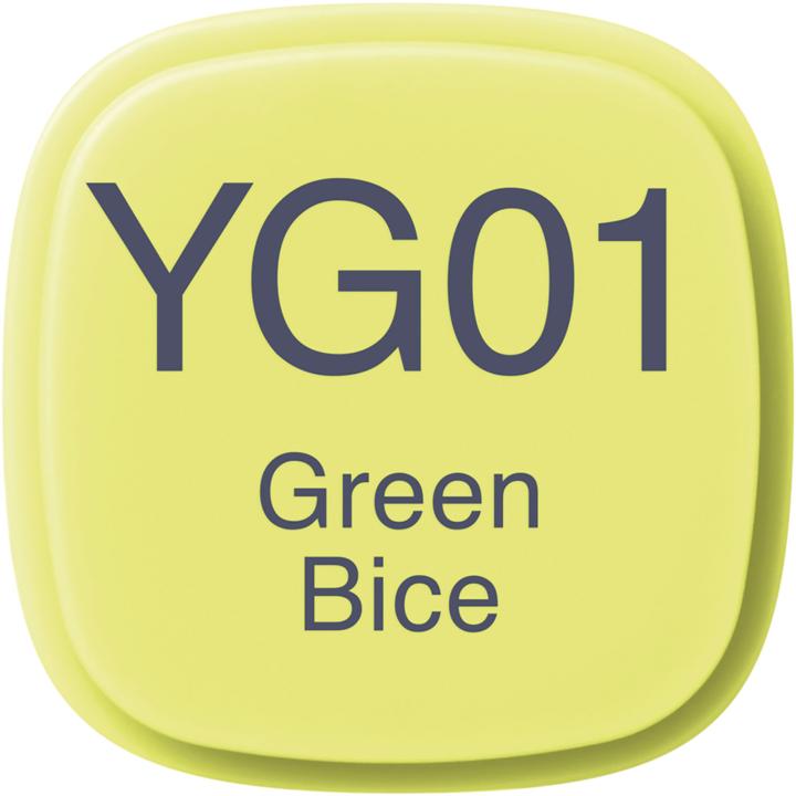 Actual product image Copic Graphic marker Classic type YG - 01 (YG01 - Green Bice, 1 x)