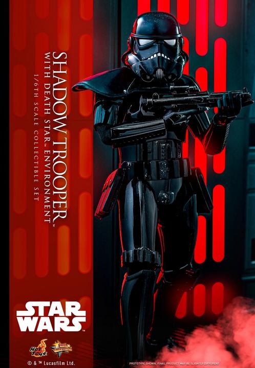Produktbild Hot Toys Star Wars Movie Masterpiece Actionfigur 1/6 Shadow Trooper with Death Star Environment 30 cm
