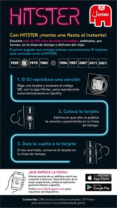 Actual product image Jumbo Hitster (Edición En Español) (Spanish)