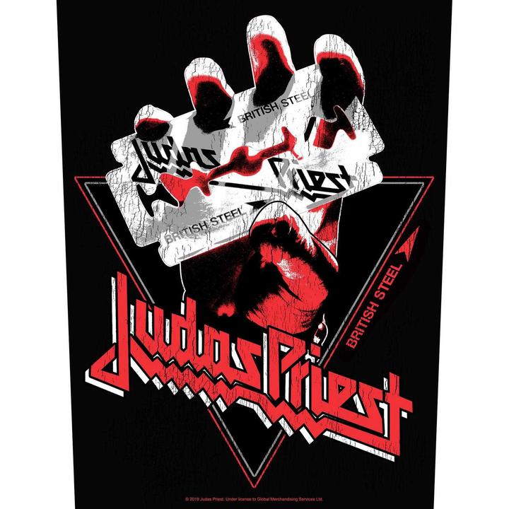 Image du produit Judas Priest Patch vintage British Steel