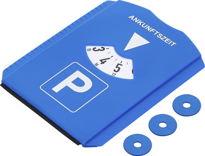 Produktbild BGS Parkscheibe | mit Eiskratzer / Gummilippe