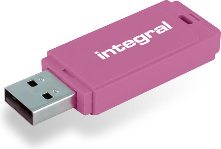 Actual product image 32GB USB2.0 DRIVE NEON PINK (32 GB, USB-A)