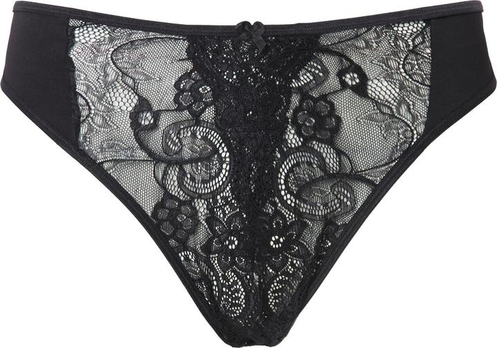 Produktbild Ulla Popken String ouvert, offener Schritt, Spitze (54)