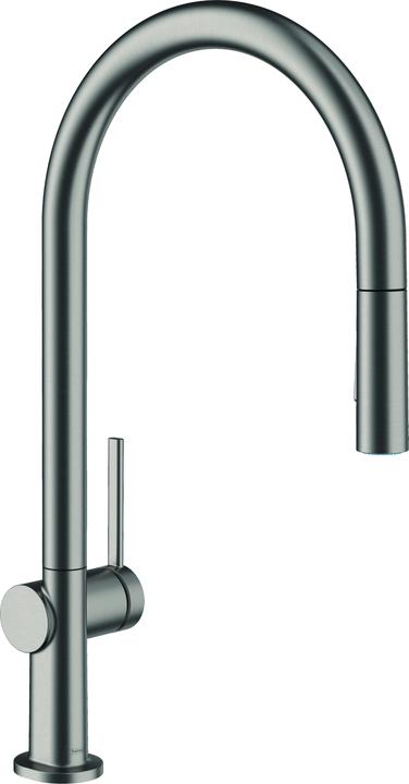 Produktbild hansgrohe Spültischmischer 210 Talis M54 Ausziehbrause, 2 jet brushed black chrom