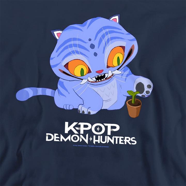 Produktbild K-Pop Demon Hunters Sweatshirt Erwachsene süsser Derpy Tiger (L)