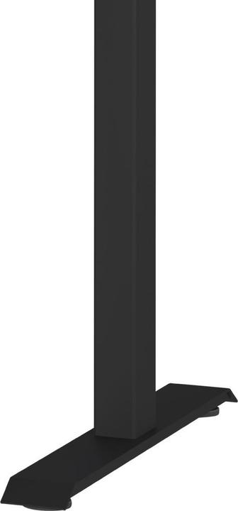 Actual product image Germania JET height-adjustable desk grandson oak rectangular, T-leg frame black 120.0 (120 x 72 cm)