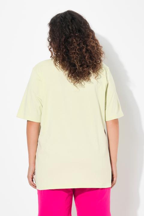 Produktbild Ulla Popken T-Shirt, Rundhalsausschnitt, Relaxed, Halbarm (54)