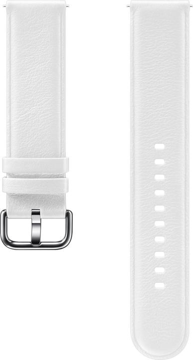 Samsung Lederband (20 mm, 42 mm, 41 mm, Echtleder, Galaxy Watch Active 2, Gear S2, Galaxy Watch 3, Galaxy Watch Active, Gear Sport, Galaxy Watch)