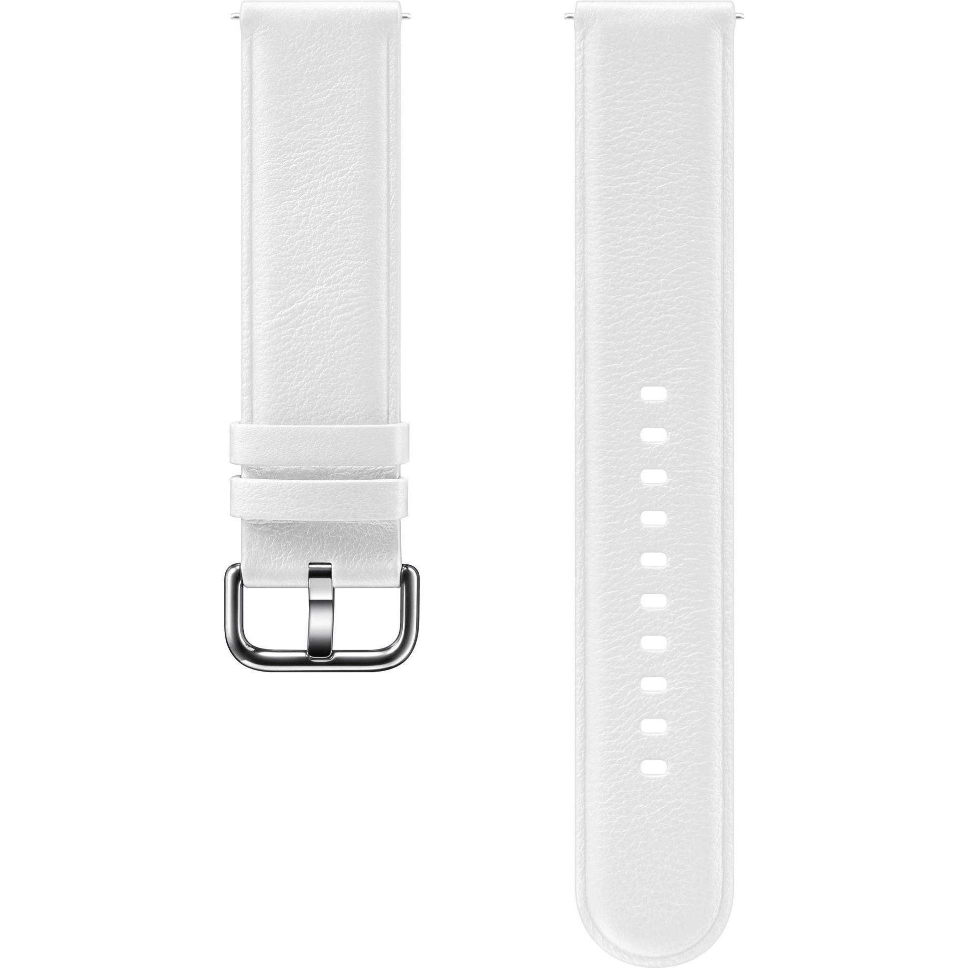 Samsung Lederband (20 mm, 41 mm, 42 mm, Echtleder, Galaxy Watch, Gear Sport, Galaxy Watch Active, Galaxy Watch 3, Gear S...