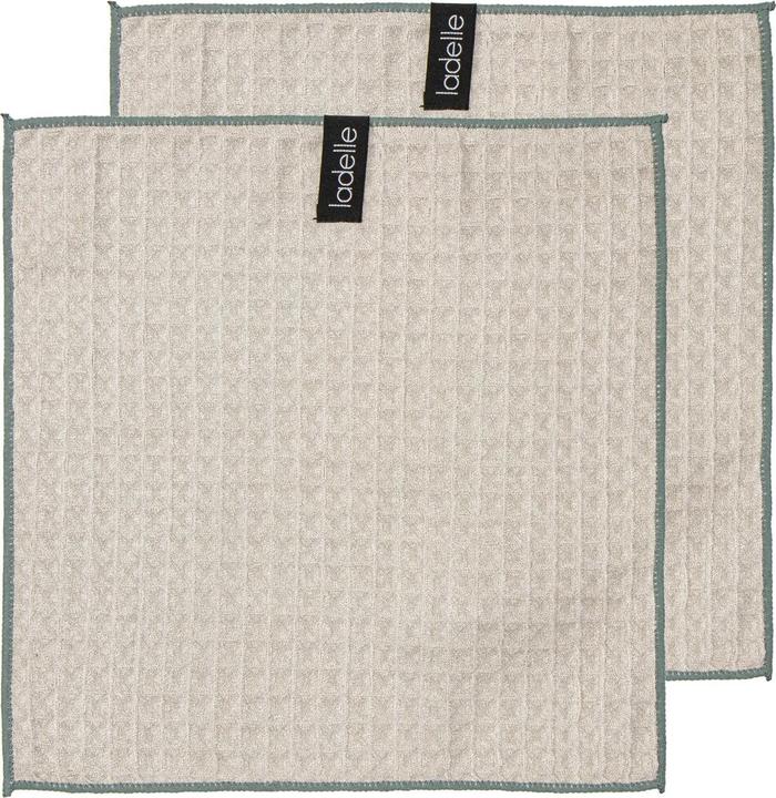 Produktbild Ladelle Mikrofaser-Küchentuch-Set «Mega Waffle», 4-teilig (45 x 70 cm)