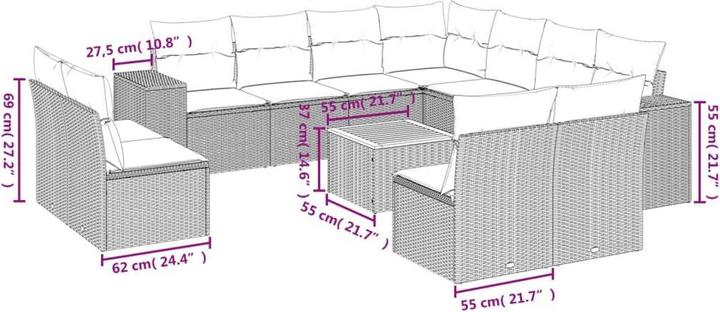 Produktbild vidaXL Sean
