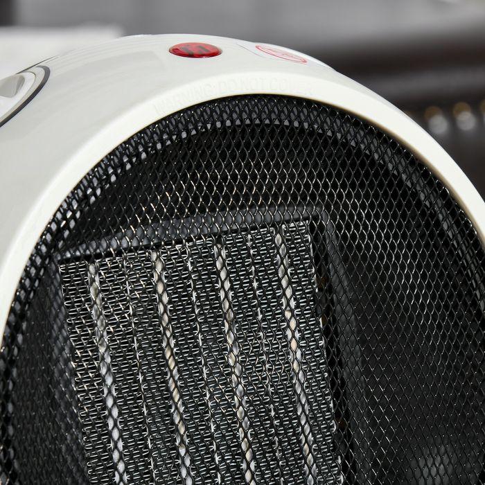 Produktbild Swisshandel24 Heizlüfter Heizgerät Elektroheizer Heizer Heizung Wärme 900W/1500W PP-Kunststoff Weiss+Schwarz 22 x (1500 W)