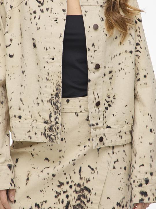 Actual product image Vila VISANORA Bedruckte Jeansjacke (36)