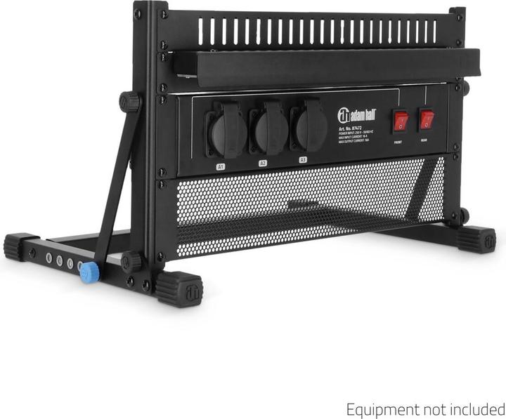 Image du produit Adam Hall RACK STAND 06 - Verstellbarer 19" Rackständer, 6HE (Rack 19)