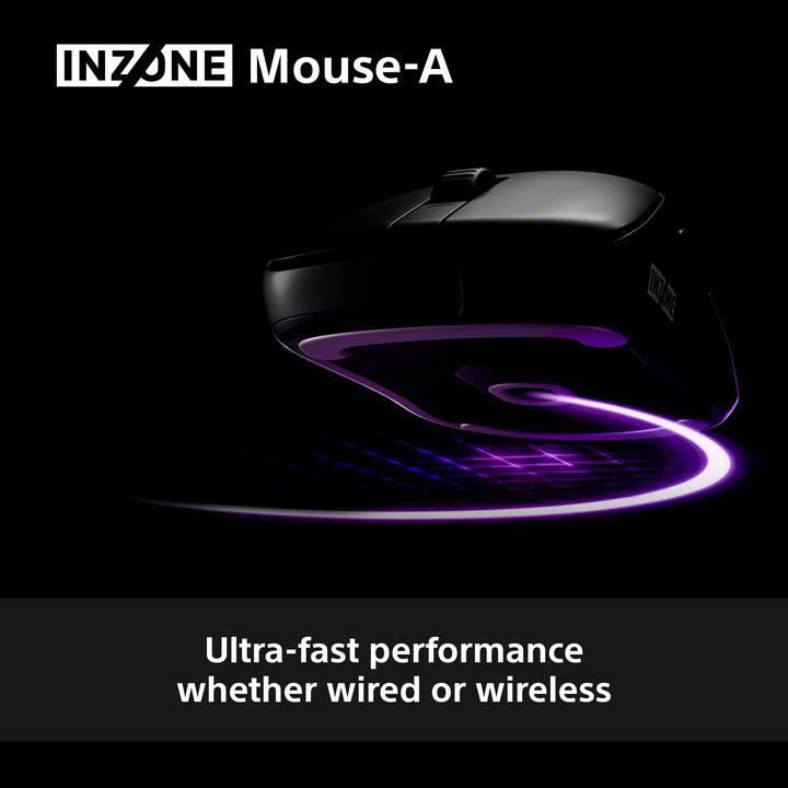 Produktbild Sony Inzone Mouse-A (Kabellos, Kabelgebunden)