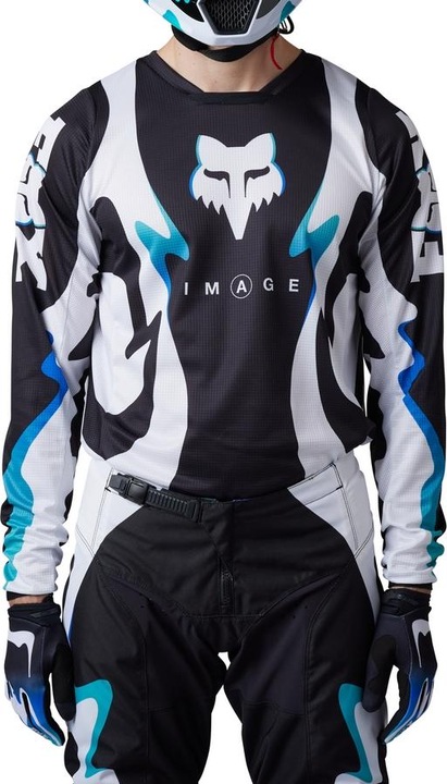 Actual product image Fox JERSEY 23 180 KOZMIK BLK/WHT (XXS)