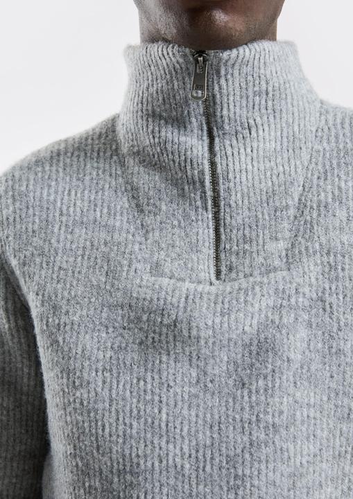 Produktbild s.Oliver Strickpullover Troyer Strickpullover in Wolloptik (M)