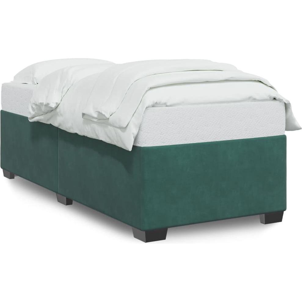 VidaXL, Bett, Bettgestell Samt (100 x 200 cm)