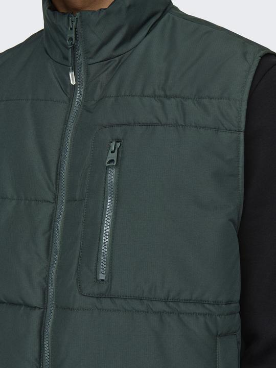 Actual product image Only & Sons Onsjake Quilted Vest Otw (S)