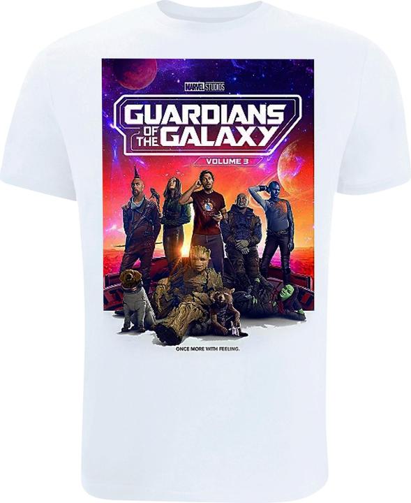 Actual product image Guardians of the Galaxy Mens Poster T-Shirt (L)