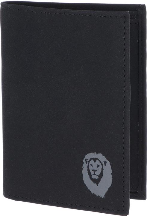 Freedom Lion Print Grey Black