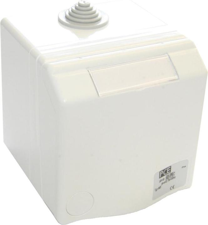Actual product image PCE 865-6v Design surface-mounted socket outlet 16A 5p 6h IP44