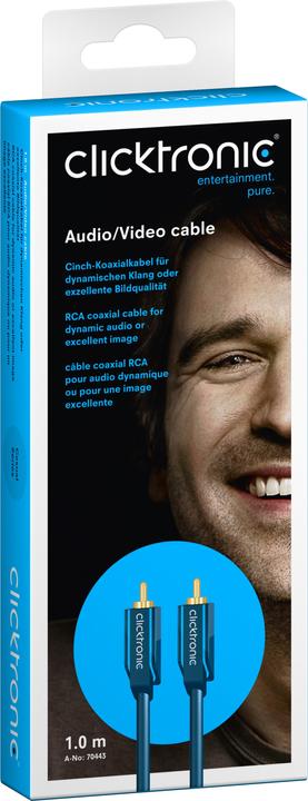 Image du produit clicktronic Cinch - Cinch (1 m, RCA)