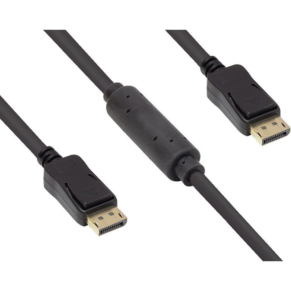 Good Connections GC 4810-150G DisplayPort Kabel AKTIV 1.2 Stecker 15 m (15 m, DisplayPort), Video Kabel