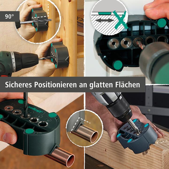 Actual product image wolfcraft 1 accumobil - mobile drilling aid