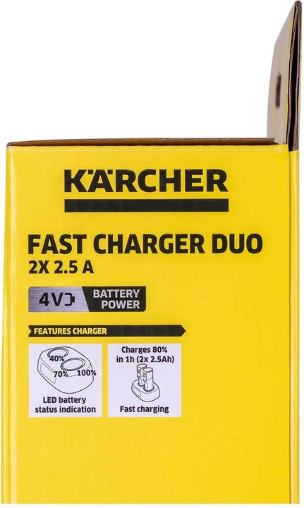Actual product image Kärcher Duo Battery Power 4V Quick Charger
