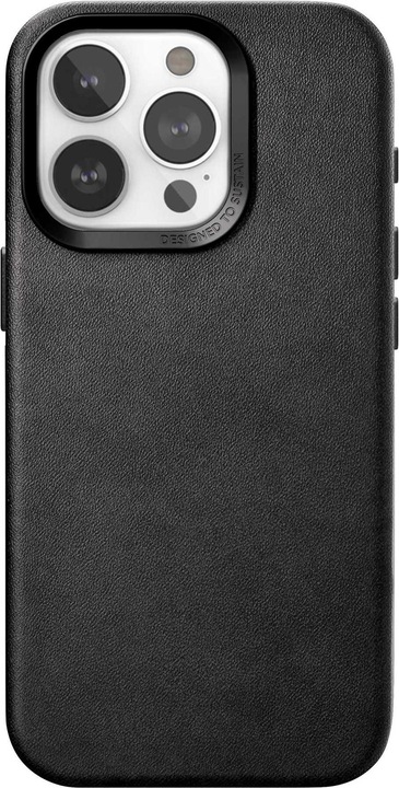 Actual product image Woodcessories Bio Leather Case (Apple iPhone 15 Pro Max)