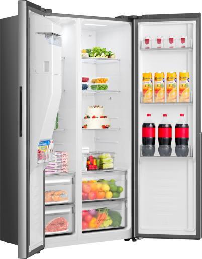 Produktbild Gorenje Side by Kühlschrank NRS917E61X BK065B (528 l)