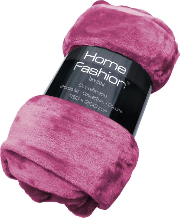 Immagine prodotto Home Fashion Fleecedecke uni (150 x 200 cm)