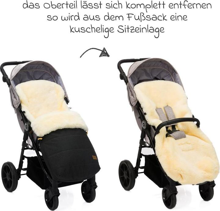 Produktbild Fillikid Fusssäcke für Kinderwagen & Buggys Lammfell-Fusssack Bernina Style für Buggy