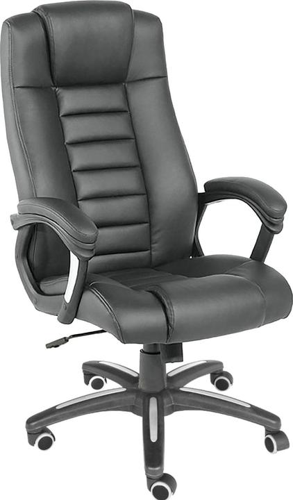 Actual product image tectake Luxury office chair made of artificial leather