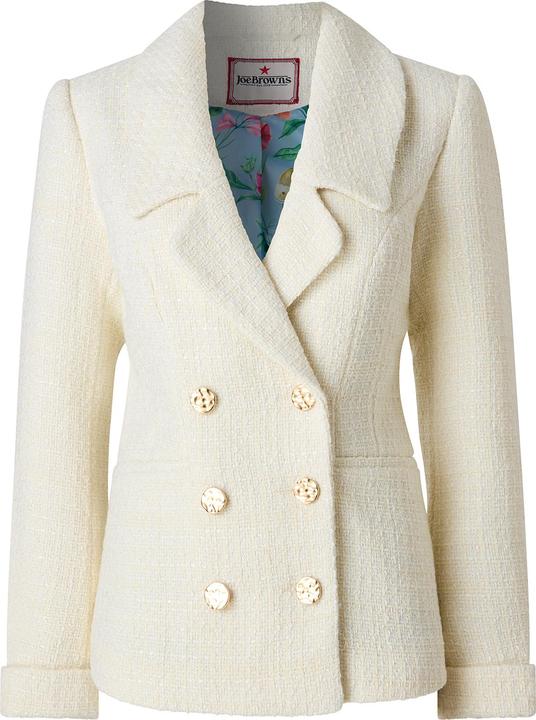 Produktbild Joe Browns Lined Bouclé Collared Smart Jacket (42)
