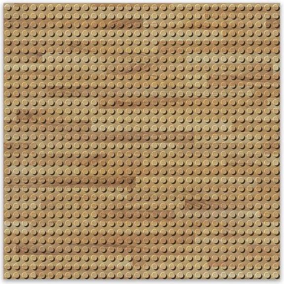 Brixies Bauplatte 32x32 Holz
