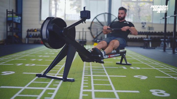 Actual product image Perform Better Rower rowing machine